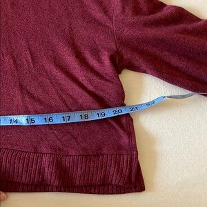 Soft slightly cropped sweater